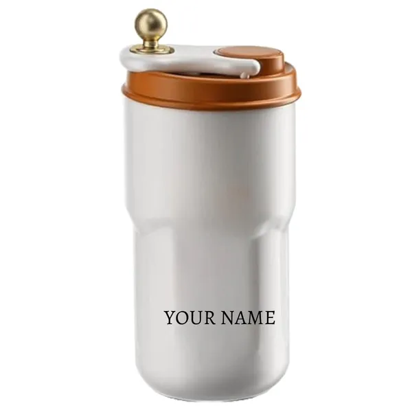 Brown_Customized_Coffee_Mug_With_Ziplock_Lid_Coffee_Tumbler_With_Name_DoubleWalled_Vacuum_Thermal_Mug_Coffee_Stainless_Steel_420_Ml