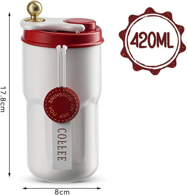 Red_Customized_Coffee_Mug_With_Ziplock_Lid_Coffee_Tumbler_With_Name_DoubleWalled_Vacuum_Thermal_Mug_Coffee_Stainless_Steel_420_Ml