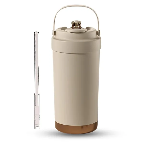 Brown_500_Ml__17_Oz_Insulated_Tumbler_With_Handle_Stainless_Steel_Travel_Coffee_Mug_With_Lid_And_Straw_Double_Wall_Vacuum_Water_Bottle_Cup_Leakproof