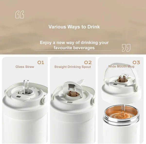 White_500_Ml__17_Oz_Insulated_Tumbler_With_Handle_Stainless_Steel_Travel_Coffee_Mug_With_Lid_And_Straw_Double_Wall_Vacuum_Water_Bottle_Cup_Leakproof