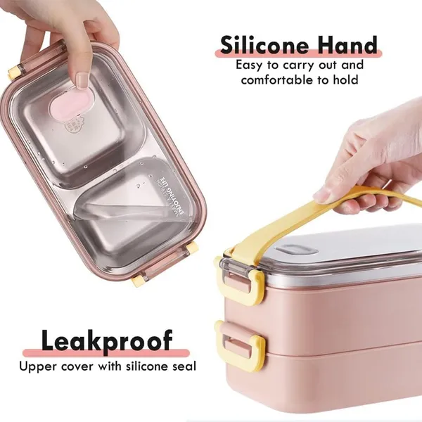Green_Duck_Print_Lunch_Box_With_Lunch_Bag_Cutlery_Bento_Lunch_Boxes_With_Adjustable_Compartments_For_Adults_And_Kids_Portable_Leakproof_Food_Container