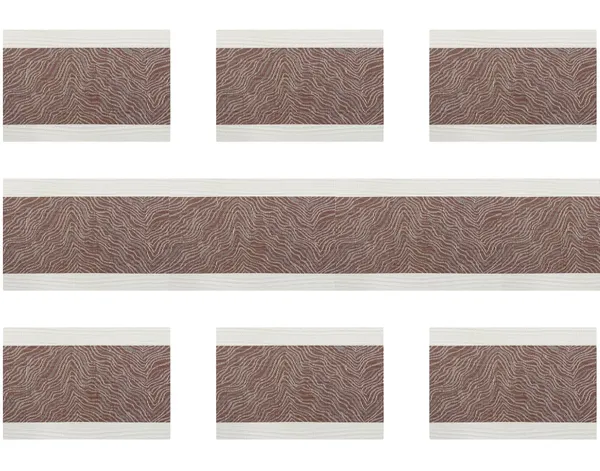 Brown_Dining_Table_Placemat_Set_Pvc_Material_NonSlip_Washable_And_Heat_Resistant_Tablemates_Size_45X30Cm_6_Placemat_With_Runner