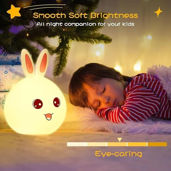 White_Kids_Night_Light_Cute_PandaSilicone_Nursery_Lamp_For_Baby_And_ToddlerAnimal_Night_Light_For_Boys_And_GirlsSquishy_Night_Light_For_BedroomCute_Night_Light_For_Kids_Room