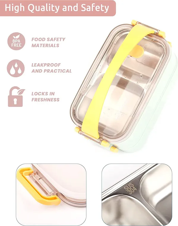 Pink_Lunch_Box_Bento_Box_For_Adults_Leakproof_Stackable_Lunch_Containers_With_Spoon_&_Fork_Dishwasher_&_Microwave_Safe_Stainless_Steel_Japanese_Lunch_Box_Food_Storage_16L