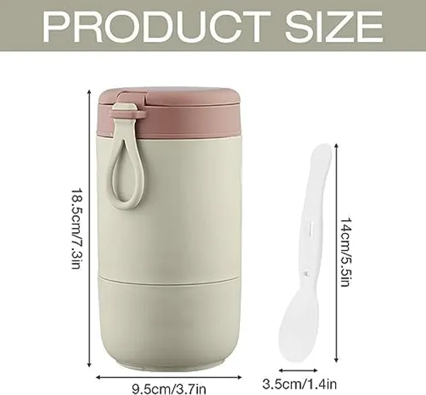Green_Lunch_Box_Yogurt_Container_With_Lid_Leak_Proof_Stainless_Steel_Cups_With_Lids_And_Reusable_Plastic_SpoonOvernight_Oats_Containers_With_Lid_Dishwasher_Freezer_Safe