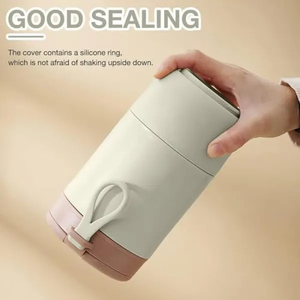 Green_Lunch_Box_Yogurt_Container_With_Lid_Leak_Proof_Stainless_Steel_Cups_With_Lids_And_Reusable_Plastic_SpoonOvernight_Oats_Containers_With_Lid_Dishwasher_Freezer_Safe
