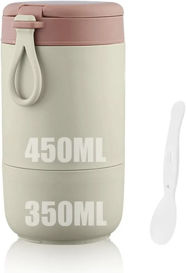 Green_Lunch_Box_Yogurt_Container_With_Lid_Leak_Proof_Stainless_Steel_Cups_With_Lids_And_Reusable_Plastic_SpoonOvernight_Oats_Containers_With_Lid_Dishwasher_Freezer_Safe