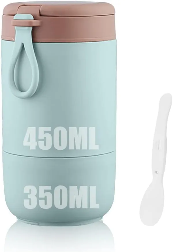 Blue_Lunch_Box_Yogurt_Container_With_Lid_Leak_Proof_Stainless_Steel_Cups_With_Lids_And_Reusable_Plastic_SpoonOvernight_Oats_Containers_With_Lid_Dishwasher_Freezer_Safe