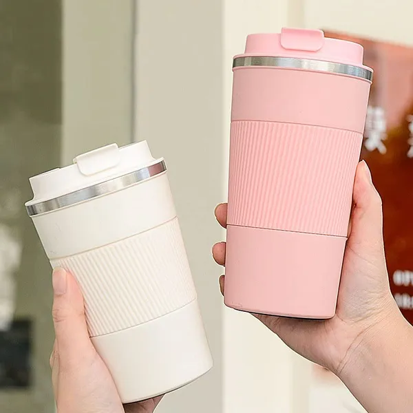 Pink_510ml_Insulated_Travel_Coffee_Mug_2.0_Double_Wall_Vacuum_Stainless_Steel_Fat-Bottomed_Coffee_Cup_Tumbler_with_Spill_Proof_Flip_Lid_for_Hot_and_Ice_Beverages