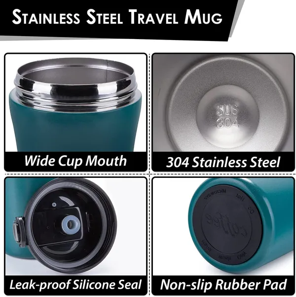 Green_400ml_Travel_Mug_Insulated_Coffee_Cup_with_Leakproof_Lid_Vacuum_Insulation_Stainless_Steel_Reusable_for_Hot_Cold_Coffee_Water_and_Tea_Mug_with_Non-Slip_Protective_Cover