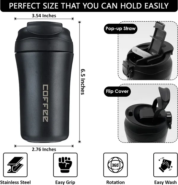 Black_400ml_Travel_Mug_Insulated_Coffee_Cup_with_Leakproof_Lid_Vacuum_Insulation_Stainless_Steel_Reusable_for_Hot_Cold_Coffee_Water_and_Tea_Mug_with_Non-Slip_Protective_Cover