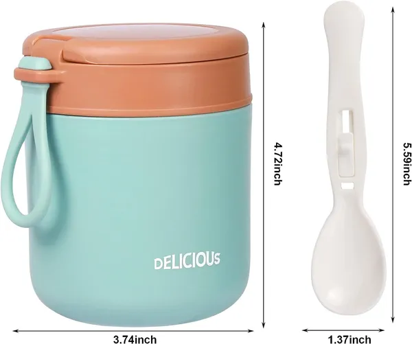 Blue_Lunch_Box_Yogurt_Container_With_Lid_Leak_Proof_Stainless_Steel_Cups_With_Lids_And_Reusable_Plastic_SpoonOvernight_Oats_Containers_With_Lid_Dishwasher_Freezer_Safe