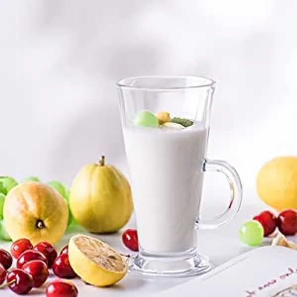 Transparent_270_Ml_Irish_Glass_Coffee_Mug_Set_With_Convenient_Handle_Tea_Glasses_For_HotCold_Beverages_Thermal_Shock_Resistant_Tempered_Glass_Mugs_For_Cappuccino_Latte_Espresso