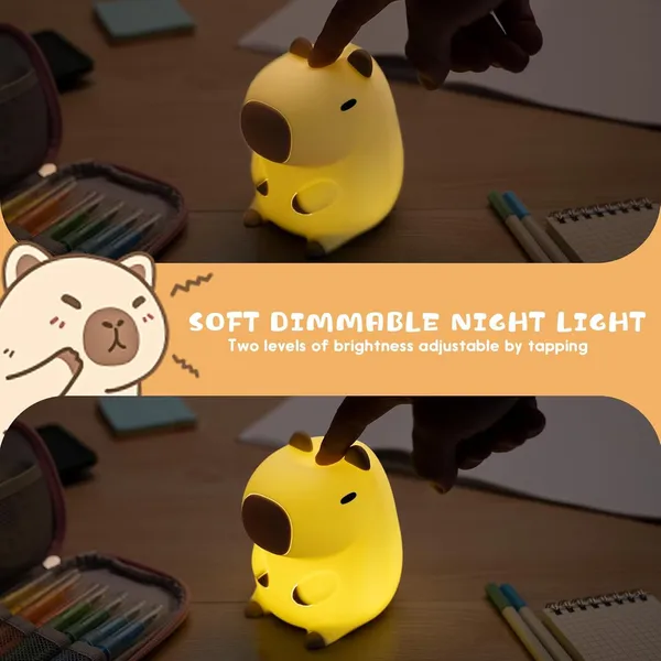 White_Kids_Night_Light_Cute_PandaSilicone_Nursery_Lamp_For_Baby_And_ToddlerAnimal_Night_Light_For_Boys_And_GirlsSquishy_Night_Light_For_BedroomCute_Night_Light_For_Kids_Room