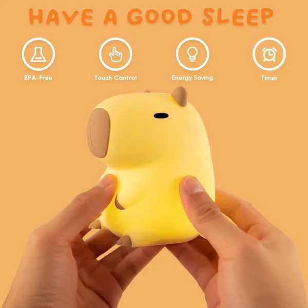 White_Kids_Night_Light_Cute_PandaSilicone_Nursery_Lamp_For_Baby_And_ToddlerAnimal_Night_Light_For_Boys_And_GirlsSquishy_Night_Light_For_BedroomCute_Night_Light_For_Kids_Room