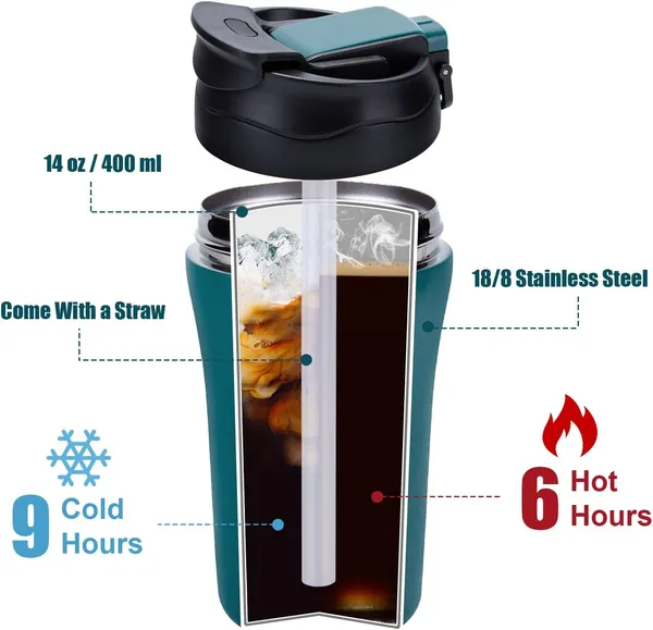 BlackGreen_Travel_Coffee_Mug_2_Pack_Vacuum_Insulated_Coffee_Mug_With_Leakproof_Lids_And_Straws_14_Oz400_Ml_Double_Wall_Travel_Tumbler_Cups_For_Hot_&_Cold_Car_Thermos_Gift_For_Men_And_Women
