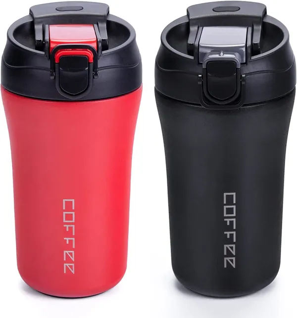 BlackRed_Travel_Coffee_Mug_Spill_Proof_2_Pack_Insulated_Coffee_Tumbler_14_Oz400_Ml_Reusable_Coffee_Cups_With_Lids_And_Straws_Hot_&_Ice_Coffee_Mug_To_Go_Car_Thermos_Gift_For_Men_And_Women