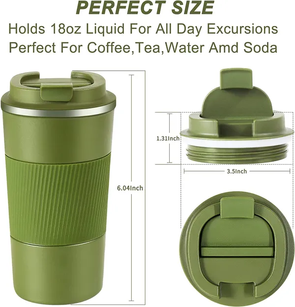 Army_Green_510_Ml_Personalized_Coffee_Mug_With_Double_Wall_Vacuum_Insulated_Monogrammed_Travel_Tumbler_For_Him_Custom_Cups_Unique_Birthday_Christmas_Gifts_For_Men_Who_Have_Everything_.