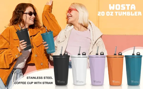 Orange_VacuumInsulated_Tumbler_Cup_With_Straw_Stainless_Steel_Wide_Mouth_Home_Office_Outdoor_Retains_Heat_And_Cold_Lid_Included_203_Fl_Oz