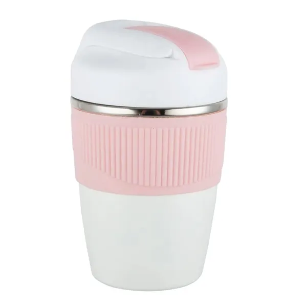 Pink_350_Ml_Travel_Coffee_Mug_With_Lid_And_Straw_Coffee_Tumbler_Mug_316_Stainless_Steel_Double_Wall_Vacuum_Insulated_Tumblers_For_Ice_Drink_Hot_Beverage