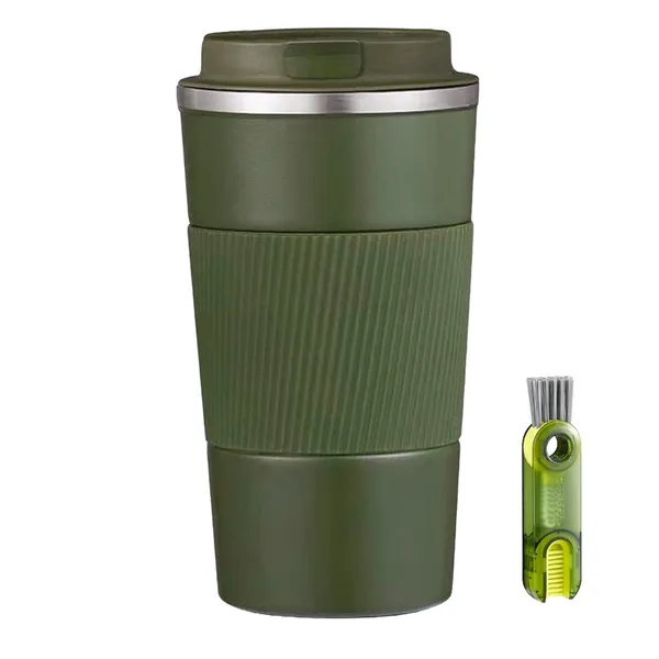 Green_510_Ml_Travel_Mug_Insulated_Coffee_Cup_With_Leakproof_LidVacuum_Insulation_Stainless_Steel_Reusable_For_Hot_Cold_CoffeeTea_Thermal_Mug_With_NonSlip