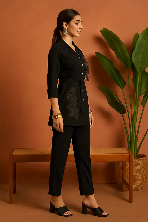 Black_Textu_Co-Ord_Set_For_Women