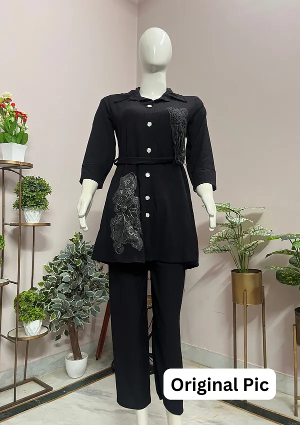 Black_Textu_Co-Ord_Set_For_Women