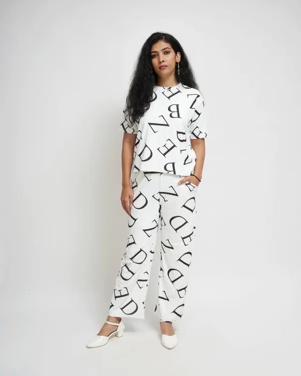 White_Trendy_Design_Co-Ord_Set_For_Women