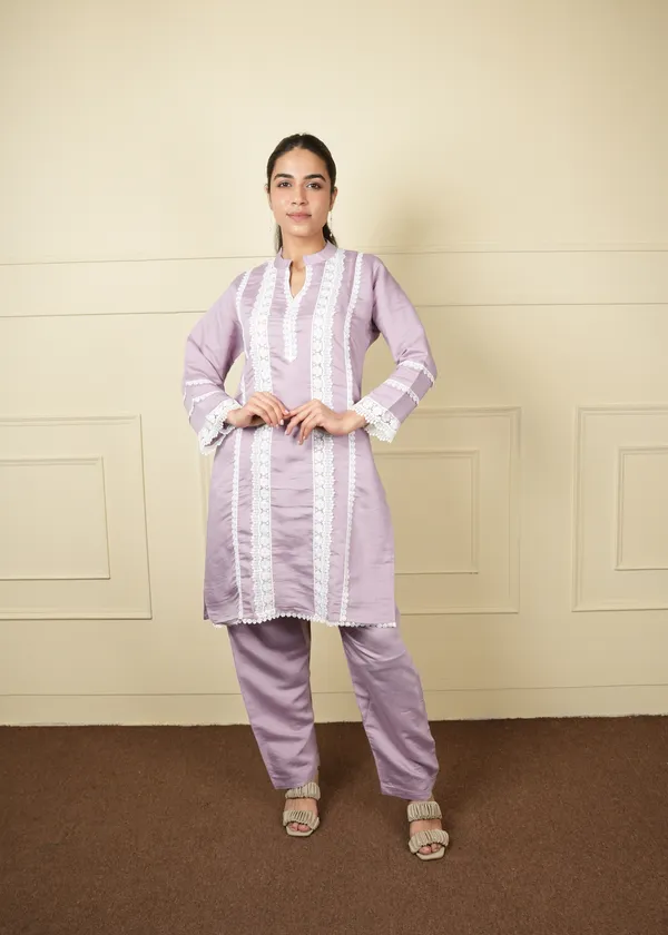 Lavender_Trendy_Design_Co-Ord_Set_For_Women