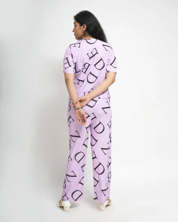 Lavender_Trendy_Design_Co-Ord_Set_For_Women