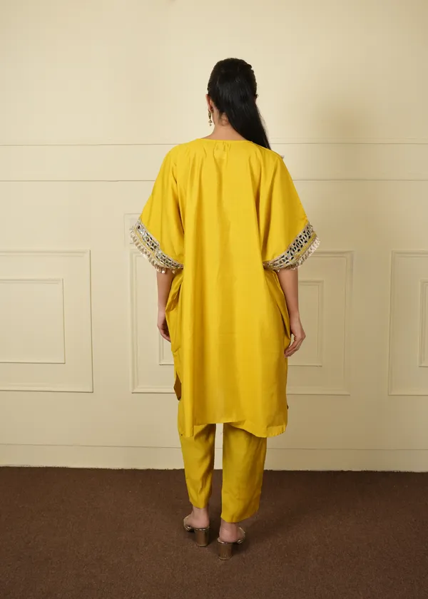 Haldi_Yellow_Trendy_Design_Co-Ord_Set_For_Women