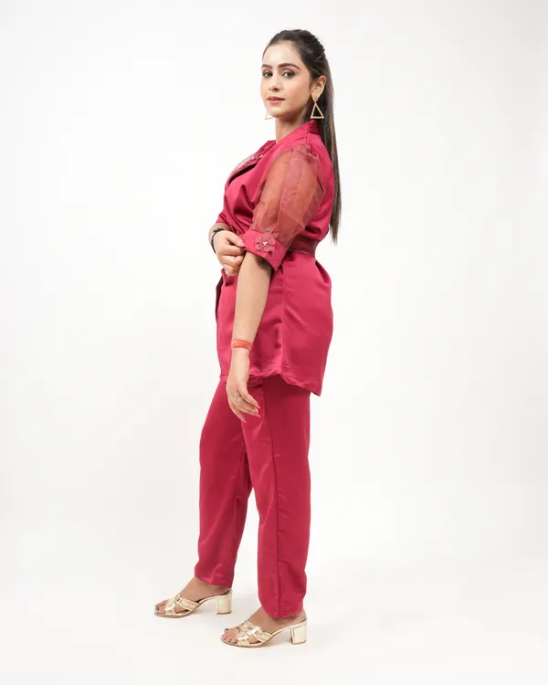 Maroon_Trendy_Design_Co-Ord_Set_For_Women