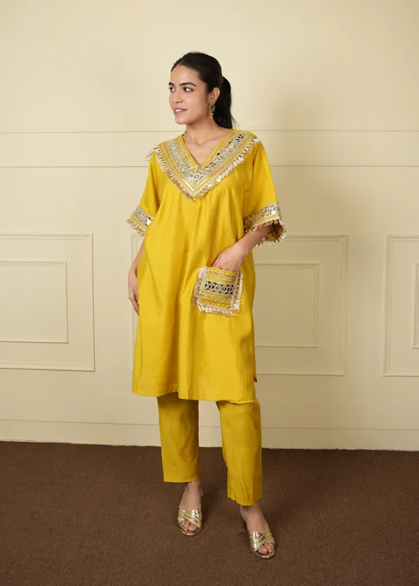 Haldi_Yellow_Trendy_Design_Co-Ord_Set_For_Women
