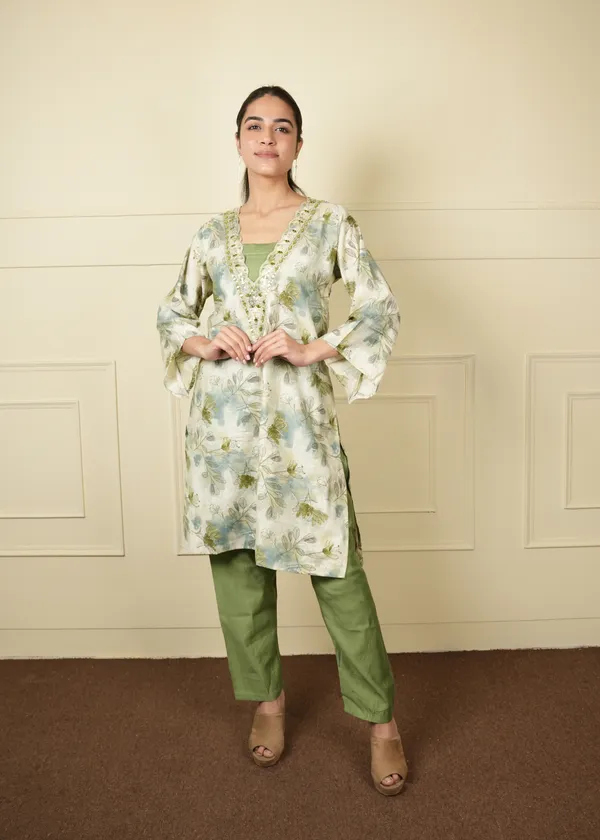 Cream_&_Green_Trendy_Design_Co-Ord_Set_For_Women