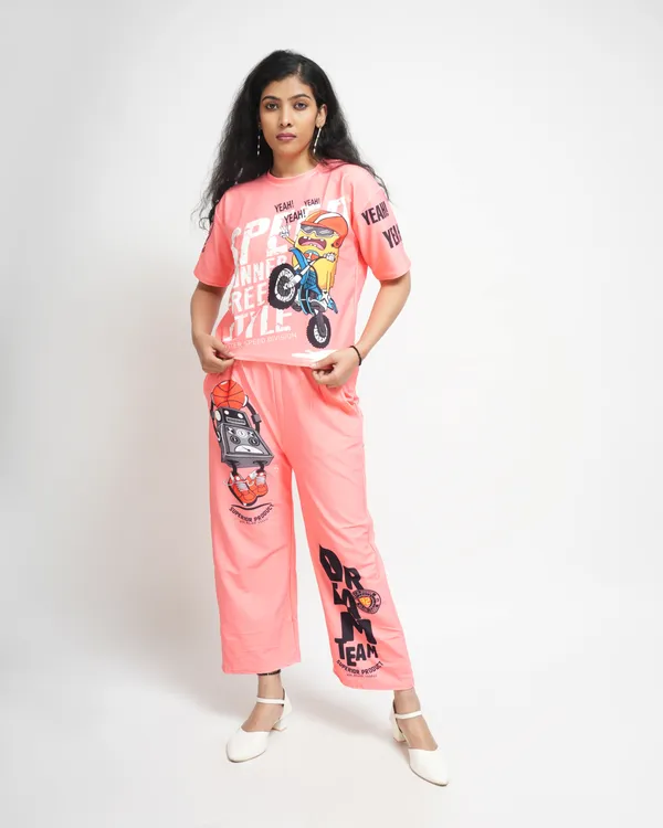 Peach_Pink_Trendy_Design_Co-Ord_Set_For_Women