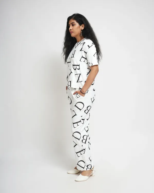 White_Trendy_Design_Co-Ord_Set_For_Women