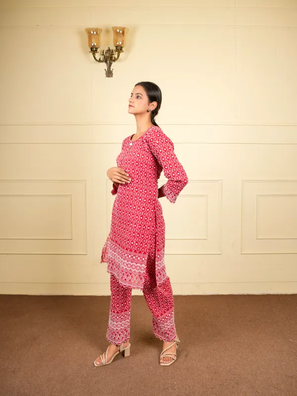 Red_Daily_Wear_Co-Ord_Set_For_Women