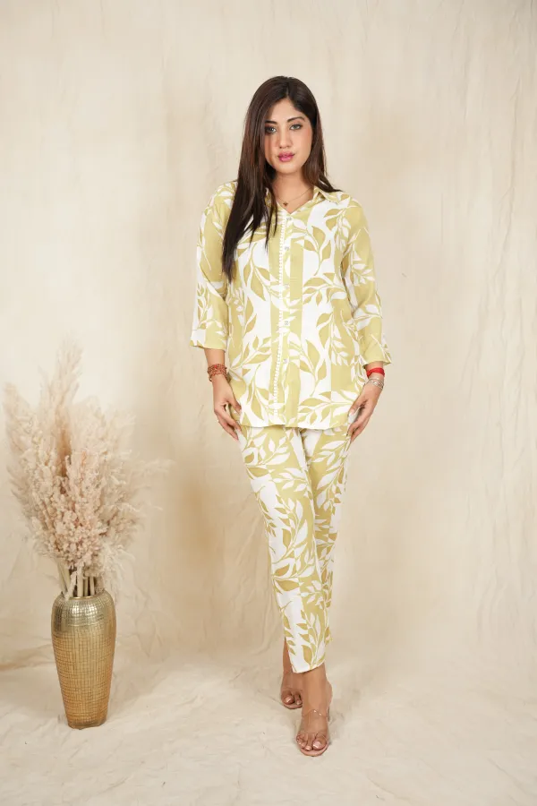 Yellow_Daily_Wear_Co-Ord_Set_For_Women