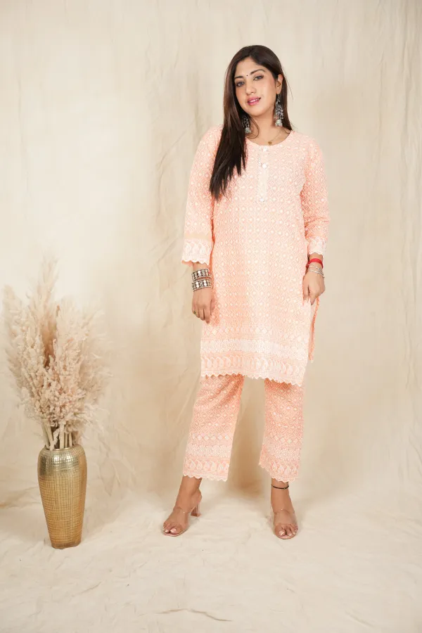Pastel_Peach_Pastel_Daily_Wear_Co-Ord_Set_For_Women