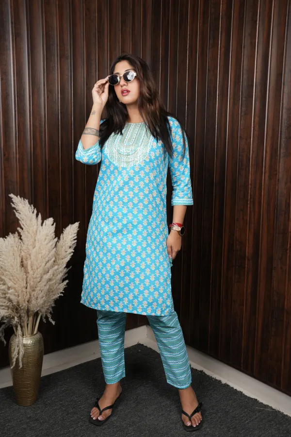 Blue_Daily_Wear_Co-Ord_Set_For_Women