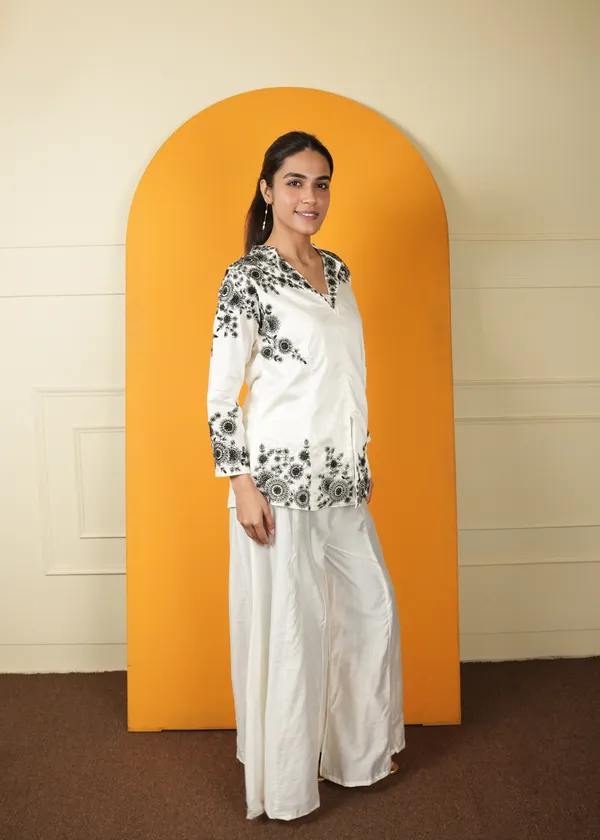 White_Trendy_Design_Co-Ord_Set_For_Women