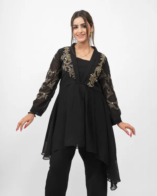 Black_Trendy_Design_Designer_Co-Ord_Set_For_Women