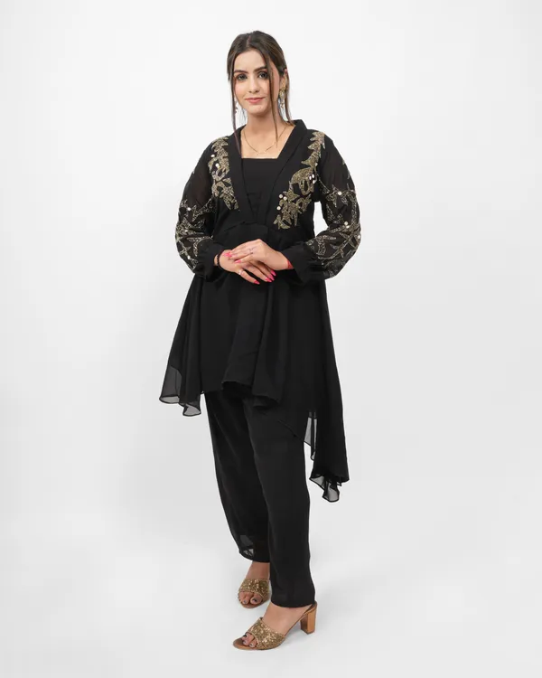 Black_Trendy_Design_Designer_Co-Ord_Set_For_Women