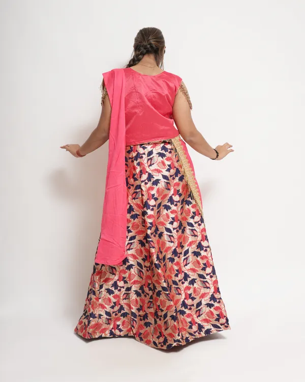 Multicolor_Designer_Lehenga_Set_For_Women