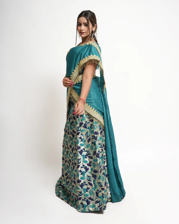 Blue_Designer_Lehenga_Set_For_Women