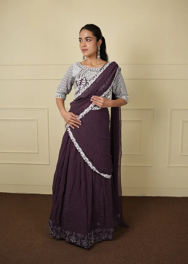 Purple_Designer_Lehenga_Set_For_Women