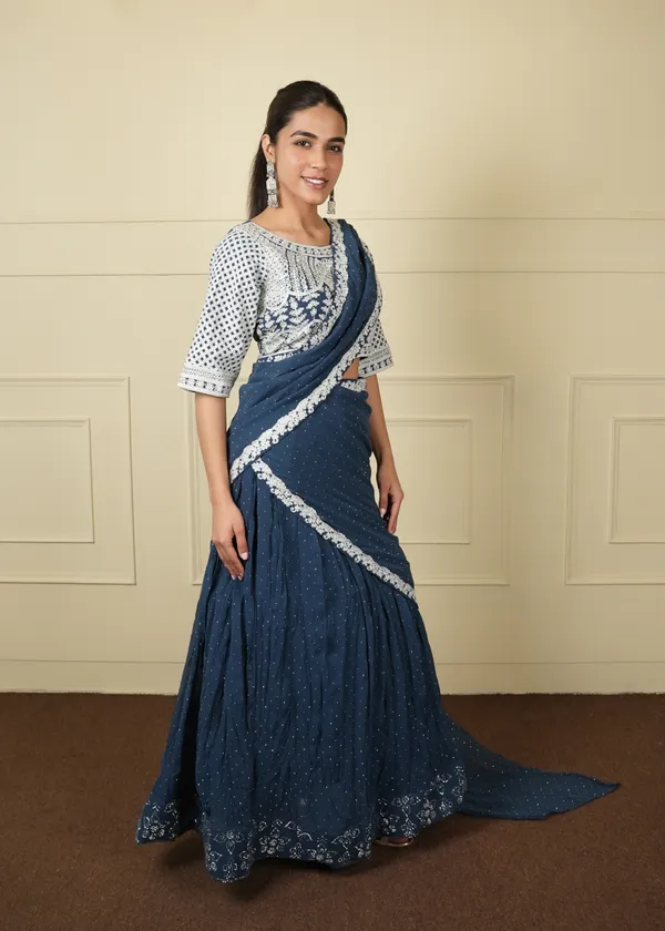 Blue_Designer_Lehenga_Set_For_Women