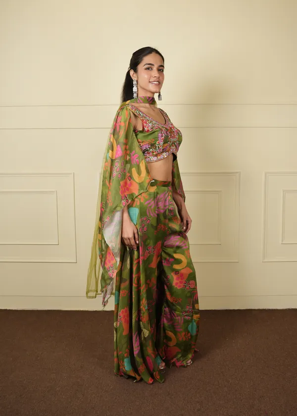 Green_Designer_Sharara_Set_For_Women