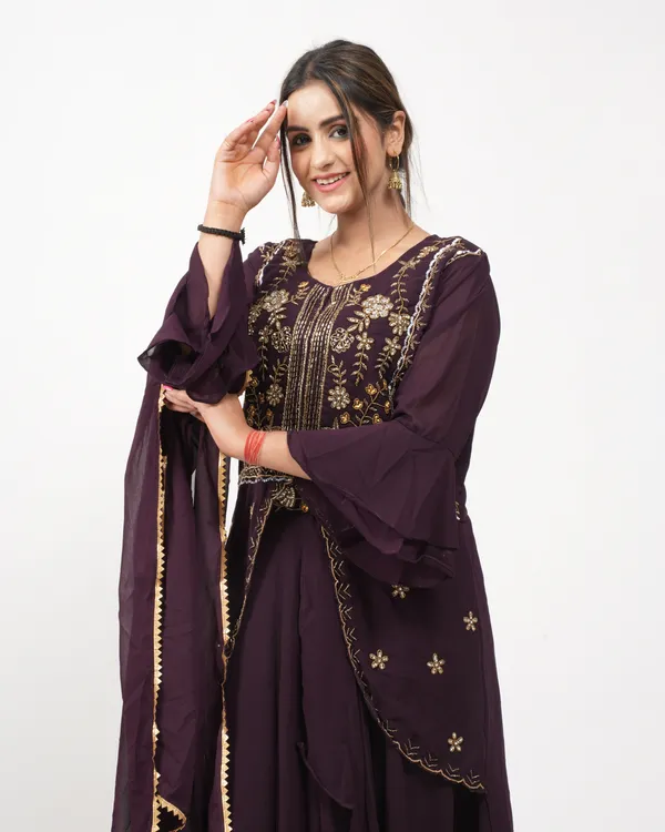 Brown_Designer_Skirt_Co-Ord_Set_Designer_Skirt_Co-Ord_Set_For_Women