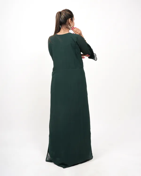 Bottle_Green_Trendy_Design_Designer_Skirt_Co-Ord_Set_For_Women